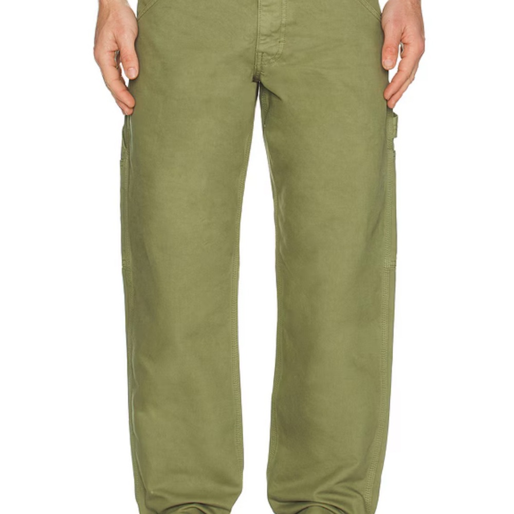 Stan Ray Green Cargo Pants Relaxed Fit 80s Painter Pant in Olive Twill
STAN RAY